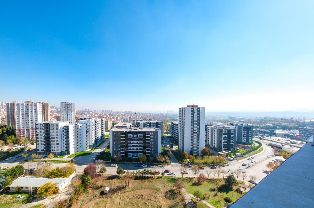 Siz ve Hayalleriniz.... Panoramik Manzaralı Çatı Dubleksi.... 