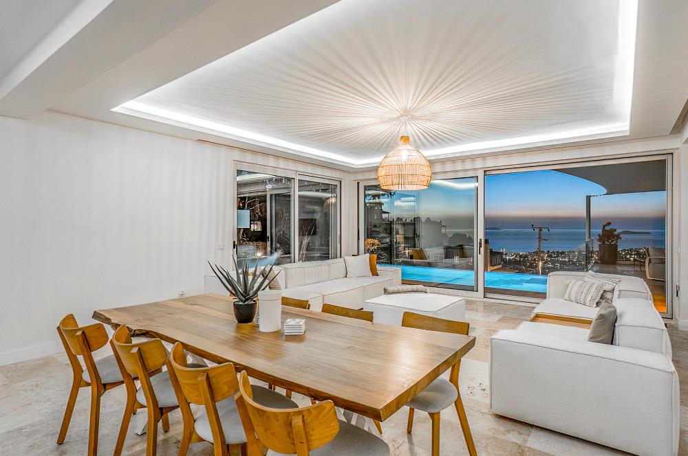 Bodrum Turgutreis’te Eşsiz Deniz ve Marina Manzaralı Lüks Villa