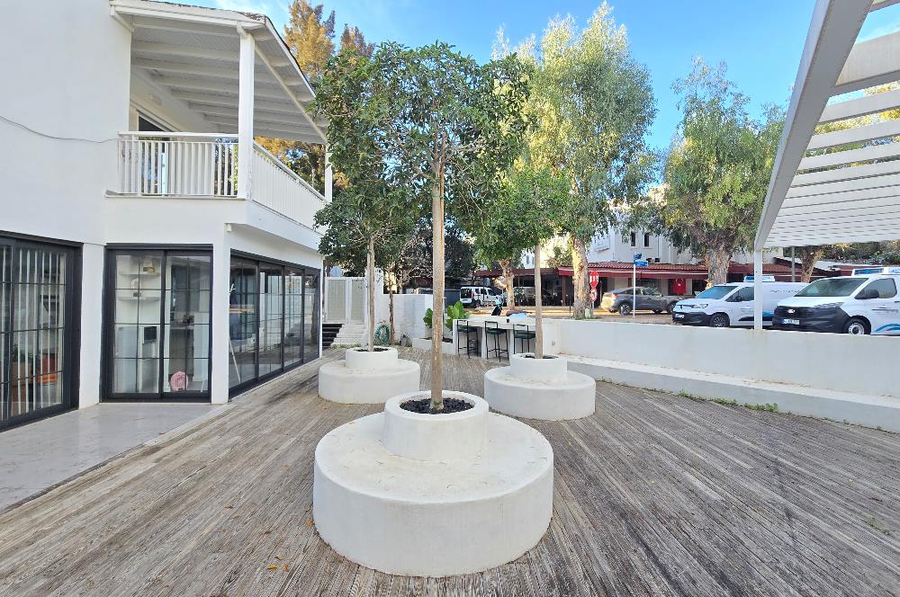 Bodrum Eskiçeşme Cafer Paşa Caddesi Üzerinde Köşe Konum Kurumsal Kiracılı Dubleks İşyeri