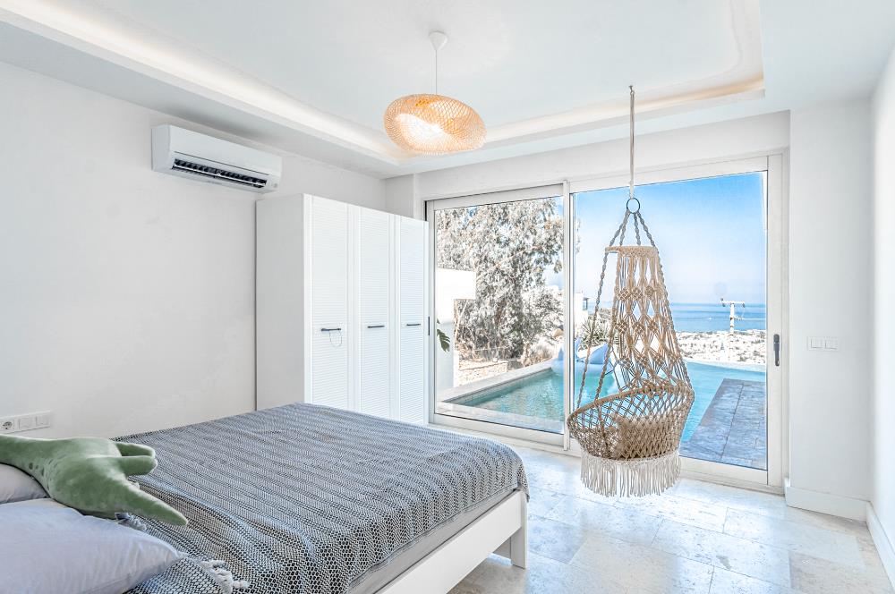 Bodrum Turgutreis’te Eşsiz Deniz ve Marina Manzaralı Lüks Villa