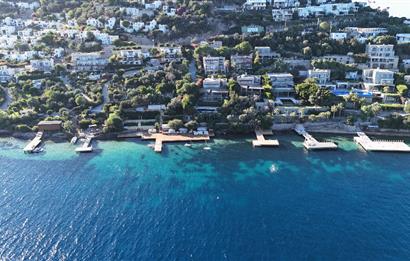 Bodrum Türkbükü Hebilkoy’da Prestijli Olivehill Sitesinde Eşsiz Deniz Manzaralı Satılık Dubleks
