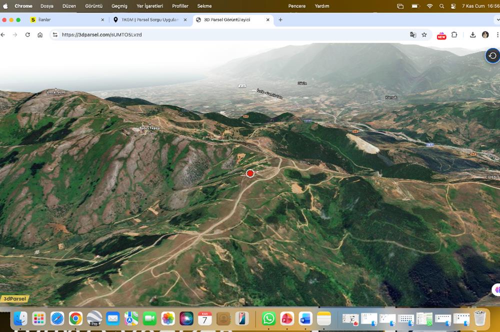 C21 Cius;Şahinyurdunda 4.837 m2 Ulaşımı Kolay Satılık Tarla