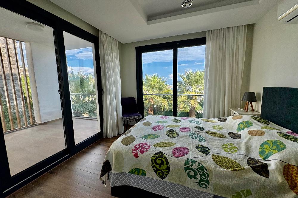 Bodrum Gündoğan Senelik Kiralık Bahçe Dubleksi