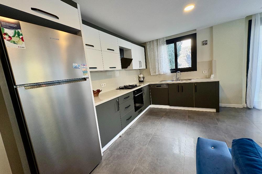 Bodrum Gündoğan Senelik Kiralık Bahçe Dubleksi