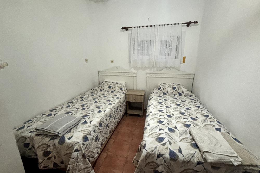 BODRUM AKYARLAR'DA DENİZ MANZARALI EŞYALI KİRALIK  DAİRE