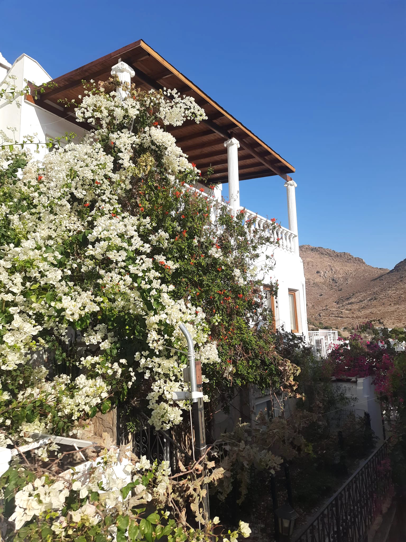 BODRUM AKYARLAR'DA DENİZ MANZARALI EŞYALI KİRALIK  DAİRE