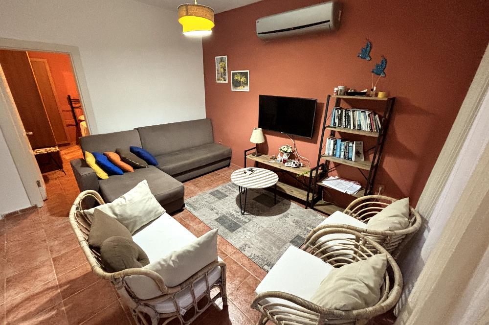 BODRUM AKYARLAR'DA DENİZ MANZARALI EŞYALI KİRALIK  DAİRE