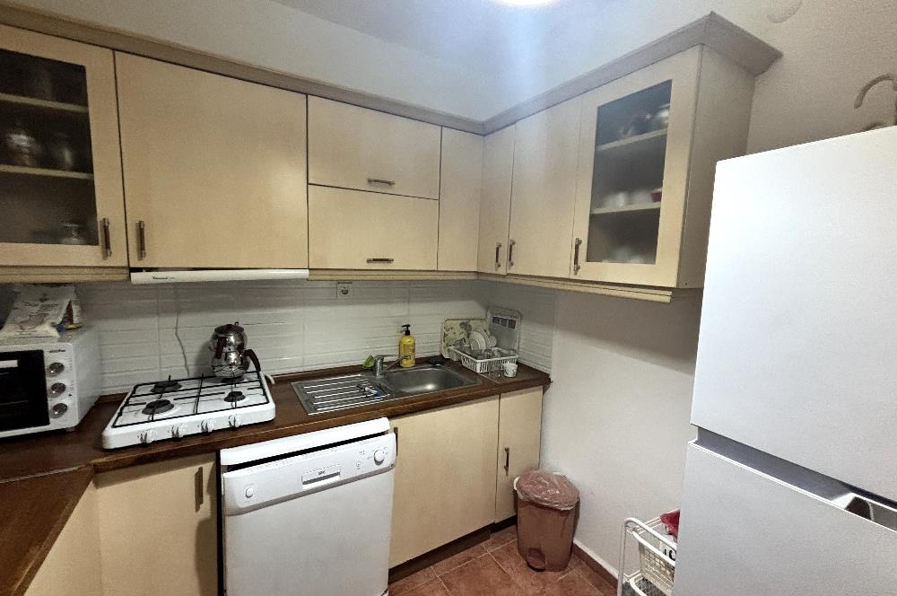 BODRUM AKYARLAR'DA DENİZ MANZARALI EŞYALI KİRALIK  DAİRE