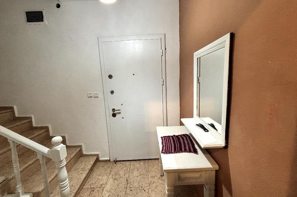 BODRUM AKYARLAR'DA DENİZ MANZARALI EŞYALI KİRALIK  DAİRE