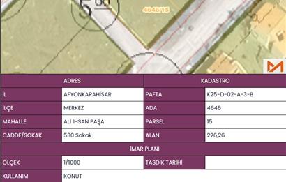 CENTURY 21 PLUS'DAN ALİİHSAN PAŞA MAHALLESİNDE KÖŞE-İMARLI-ARSA