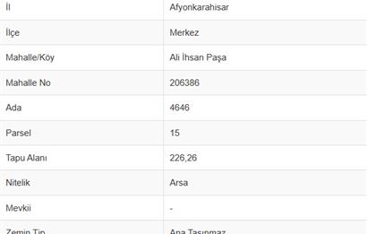 CENTURY 21 PLUS'DAN ALİİHSAN PAŞA MAHALLESİNDE KÖŞE-İMARLI-ARSA