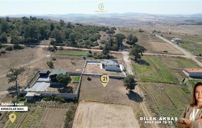 CENTURY21 BAL'DAN KARESİ KIRMIZILAR'DA SATILIK 853 M2 ARSA