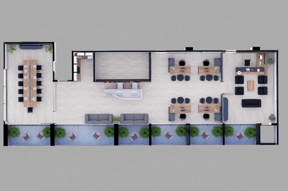 1259223168 C21 LOCA'DAN MİXTUM LİFE POLİKLİNİK OLMAYA UYGUN KİRALIK OFİS