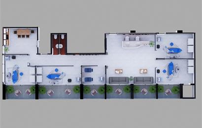 1259223168 C21 LOCA'DAN MİXTUM LİFE POLİKLİNİK OLMAYA UYGUN KİRALIK OFİS