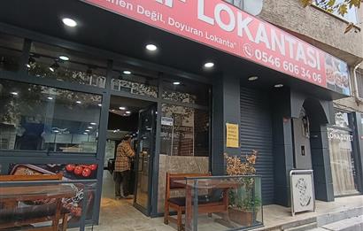 Ümraniye Elmalıkent'te Faal Devren Kiralık Esnaf Lokantası