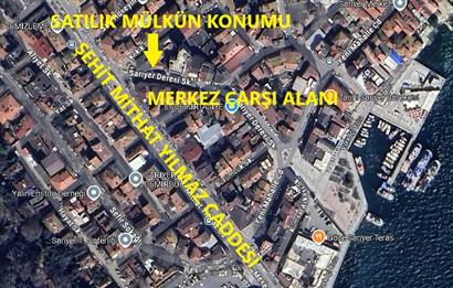 SARIYER MERKEZ'DE,ÇOK DEĞERLİ BİR LOKASYONDA SATILIK KOMPLE BİNA