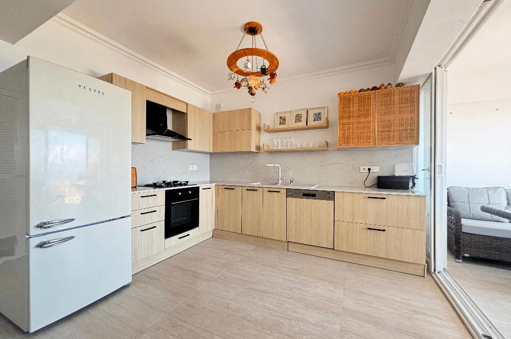 BODRUM GÜNDOĞAN PANORAMİK DENİZ MANZARALI KİRALIK BAHÇE DUBLEKSİ