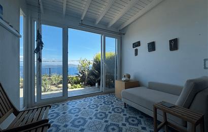 BODRUM GÜNDOĞAN PANORAMİK DENİZ MANZARALI SATILIK BAHÇE DUBLEKSİ