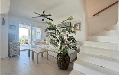BODRUM GÜNDOĞAN PANORAMİK DENİZ MANZARALI KİRALIK BAHÇE DUBLEKSİ