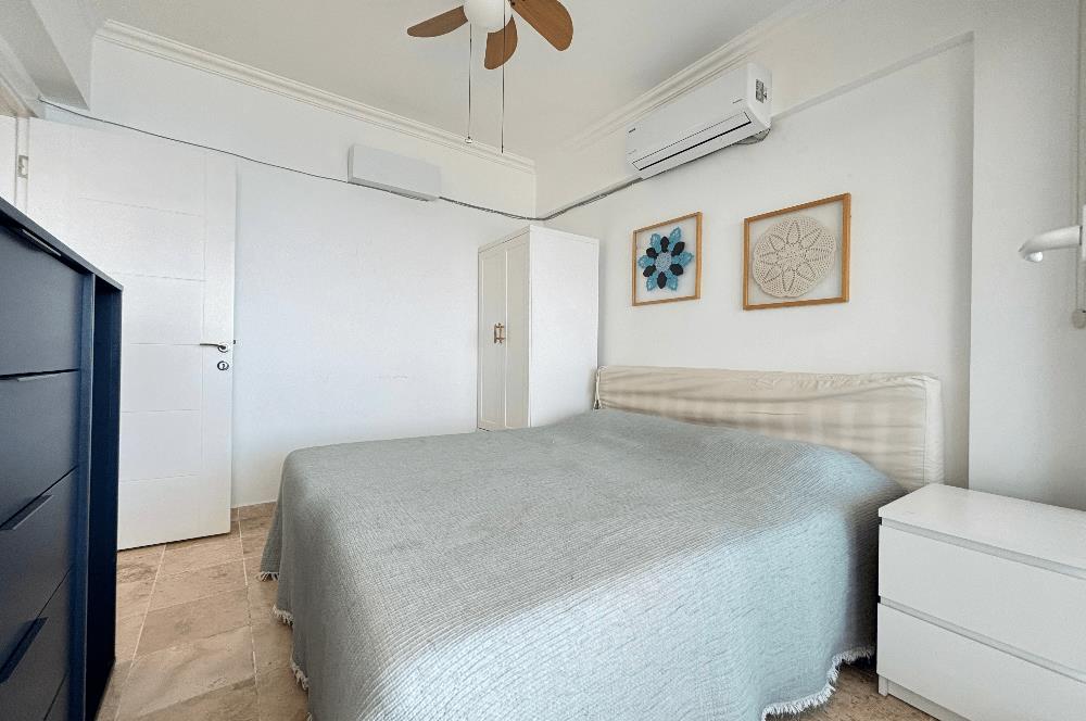 BODRUM GÜNDOĞAN PANORAMİK DENİZ MANZARALI SATILIK BAHÇE DUBLEKSİ