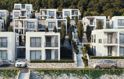 Bodrum Gümüşlük Peksimet Satılık Sıfır Lüks Daireler