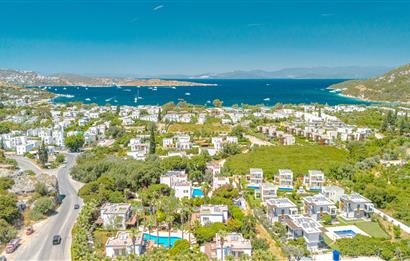 Bodrum Gölköy’de, Butik Site’de Satılık 4 Adet 4+1, Müstakil Villa