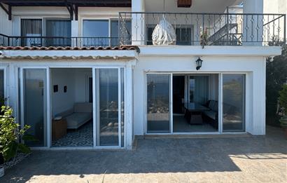 BODRUM GÜNDOĞAN PANORAMİK DENİZ MANZARALI SATILIK BAHÇE DUBLEKSİ