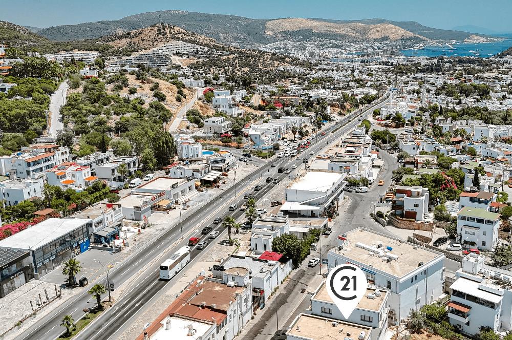 Bodrum Konacık Merkezi Lokasyonda 129 m2 Net Kiralık Dükkan