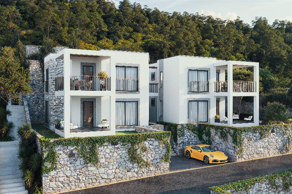 Bodrum Gümüşlük Peksimet Satılık Sıfır Lüks Daireler