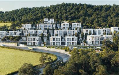 Bodrum Gümüşlük Peksimet Satılık Sıfır Lüks Daireler