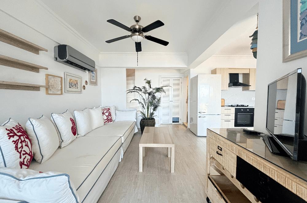 BODRUM GÜNDOĞAN PANORAMİK DENİZ MANZARALI KİRALIK BAHÇE DUBLEKSİ