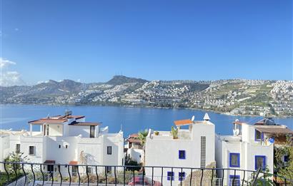 Bodrum Gündoğan Özel Plajlı, Deniz Manzaralı, Satılık 4+2 Villa