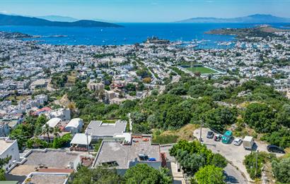 Bodrum Yokuşbaşı Kale ve Deniz Manzaralı, Satılık 5+2 Villa