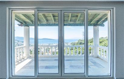 Bodrum Yokuşbaşı Kale ve Deniz Manzaralı, Satılık 5+2 Villa