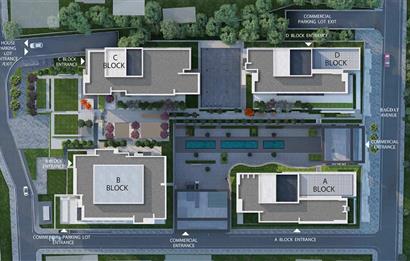 MESA CADDE'DE DENİZ MANZARALI 2+1 ''BOŞ'' DAİRE