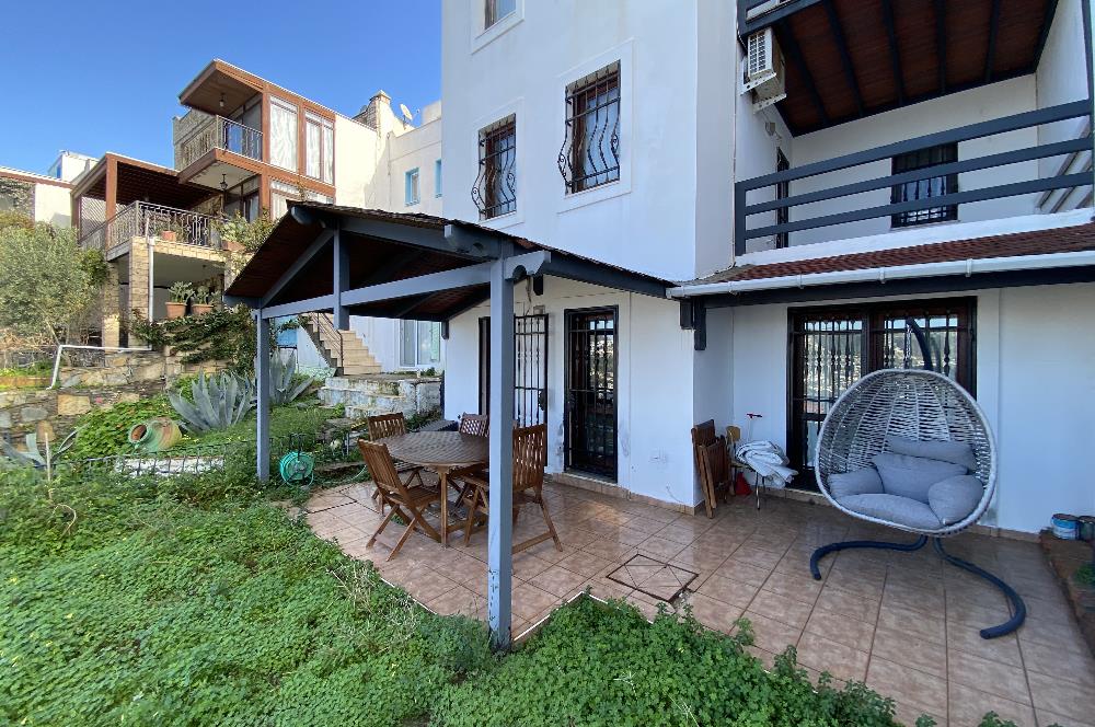 Bodrum Gündoğan Özel Plajlı, Deniz Manzaralı, Satılık 4+2 Villa