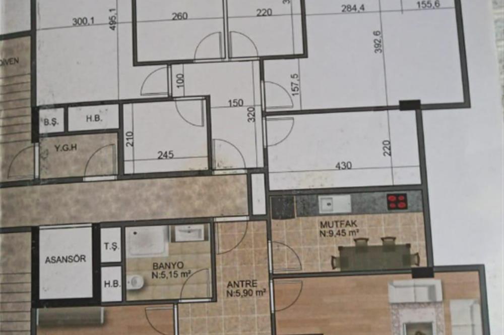 MERDİVENKOY İMAM RAMİZ SOK. KULLANIŞLI SATILIK 3+1 DAİRE