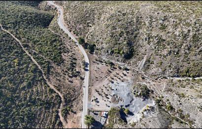 Bodrum Mazı anayola sıfır , icinde kumocaği ,satılık zeytinlik