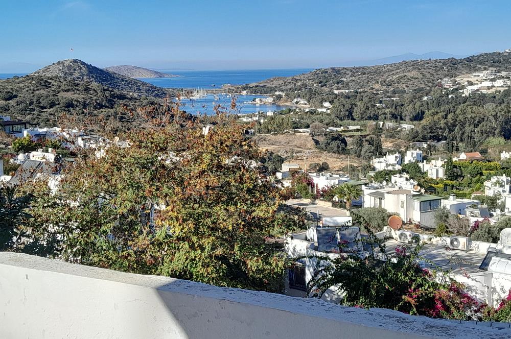 Bodrum Gümüşlük Deniz Manzaralı Müstakil Bahçeli Ev