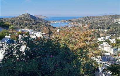 Bodrum Gümüşlük Deniz Manzaralı Müstakil Bahçeli Ev