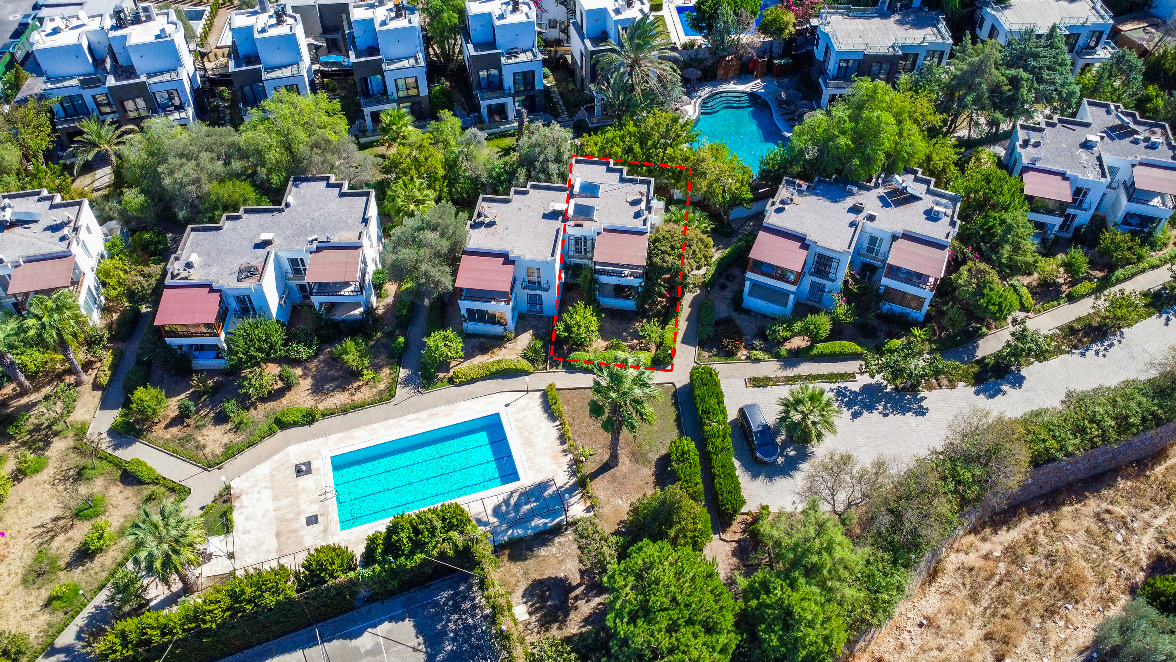 BODRUM TORBA SİTE İÇİ BAĞIMSIZ GİRİŞLİ 2 ADET 2+1 DAİRE
