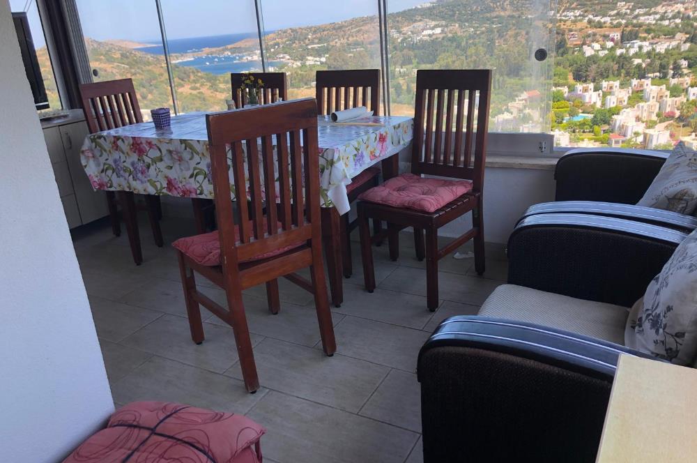 Bodrum Gümüşlük Kapanmaz Deniz Manzaralı Bahçeli Müstakil Ev