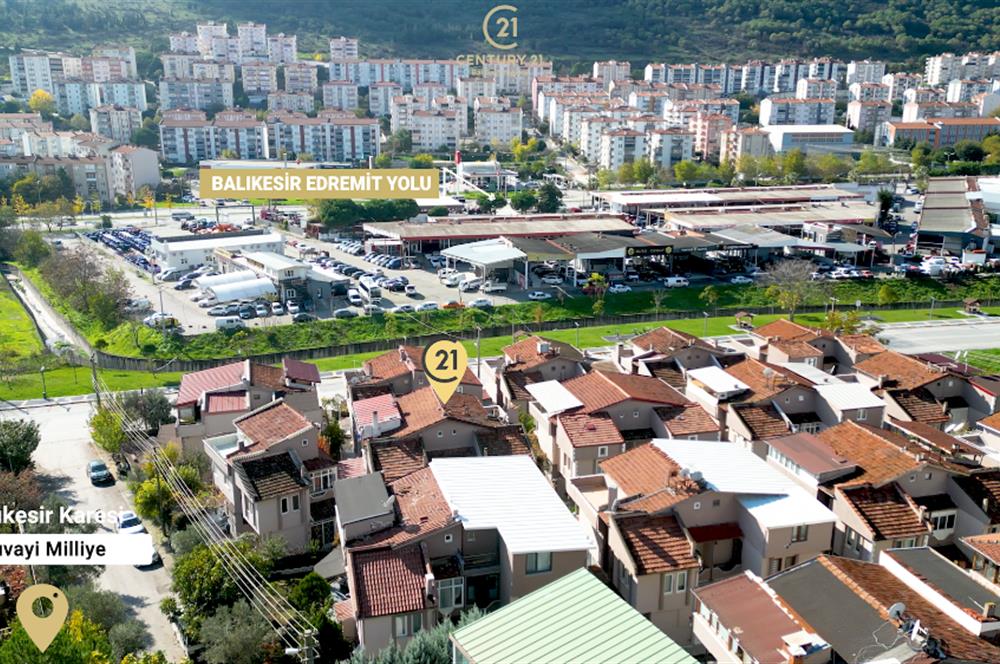 C21 BAL'DAN KUVAYİ MİLLİYE'DE CADDE ÜZERİ SATILIK VİLLA