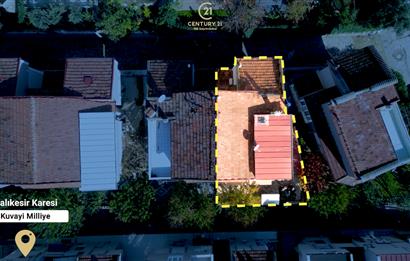 C21 BAL'DAN KUVAYİ MİLLİYE'DE CADDE ÜZERİ SATILIK VİLLA