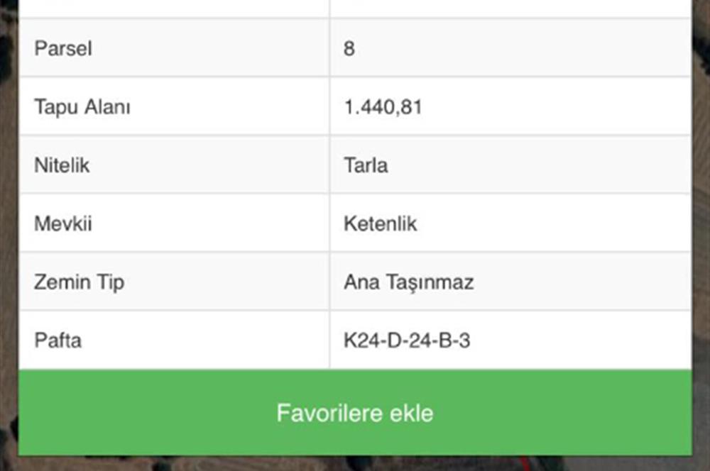 CENTURY 21 PLUS GAYRİMENKULDEN SANDIKLI ÜRKÜTTE SATILIK TARLA