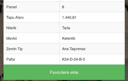 CENTURY 21 PLUS GAYRİMENKULDEN SANDIKLI ÜRKÜTTE SATILIK TARLA