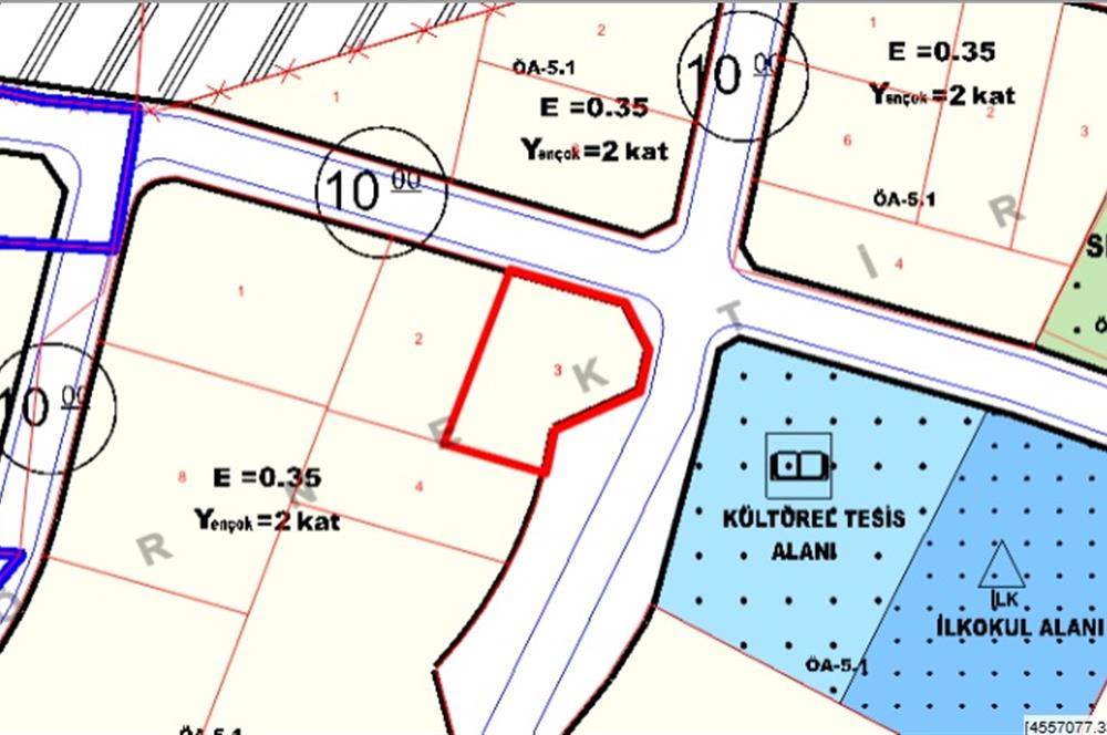 Şile Ahmetlide Köşe Konum 587 m² İmarlı Arsa Yatırımlık Fırsat
