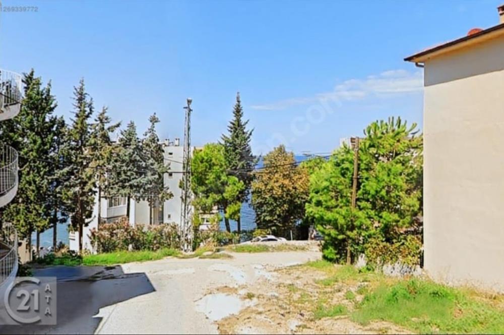 MUDANYA KUMYAKA'DA DENİZ MANZARALI İMARLI SATILIK ARSA