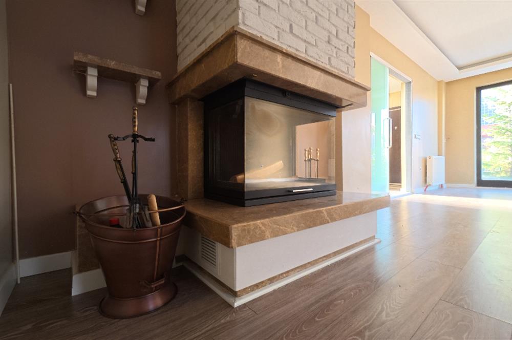 SİYASAL BAHÇEKENT SİTESİNDE 5+1 ŞÖMİNELİ LÜKS KİRALIK VİLLA