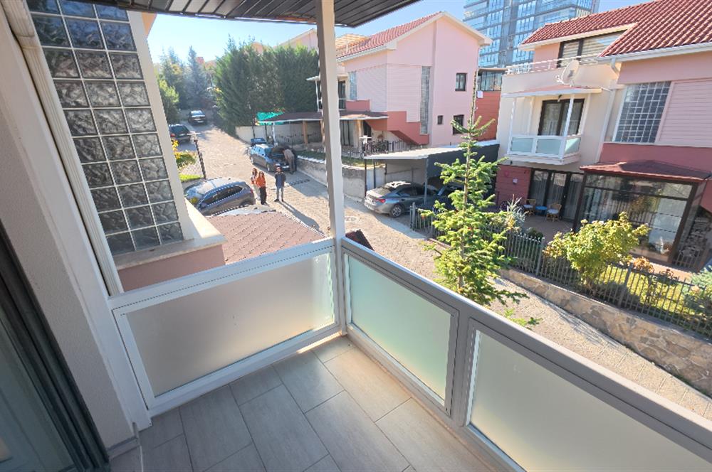 SİYASAL BAHÇEKENT SİTESİNDE 5+1 ŞÖMİNELİ LÜKS KİRALIK VİLLA